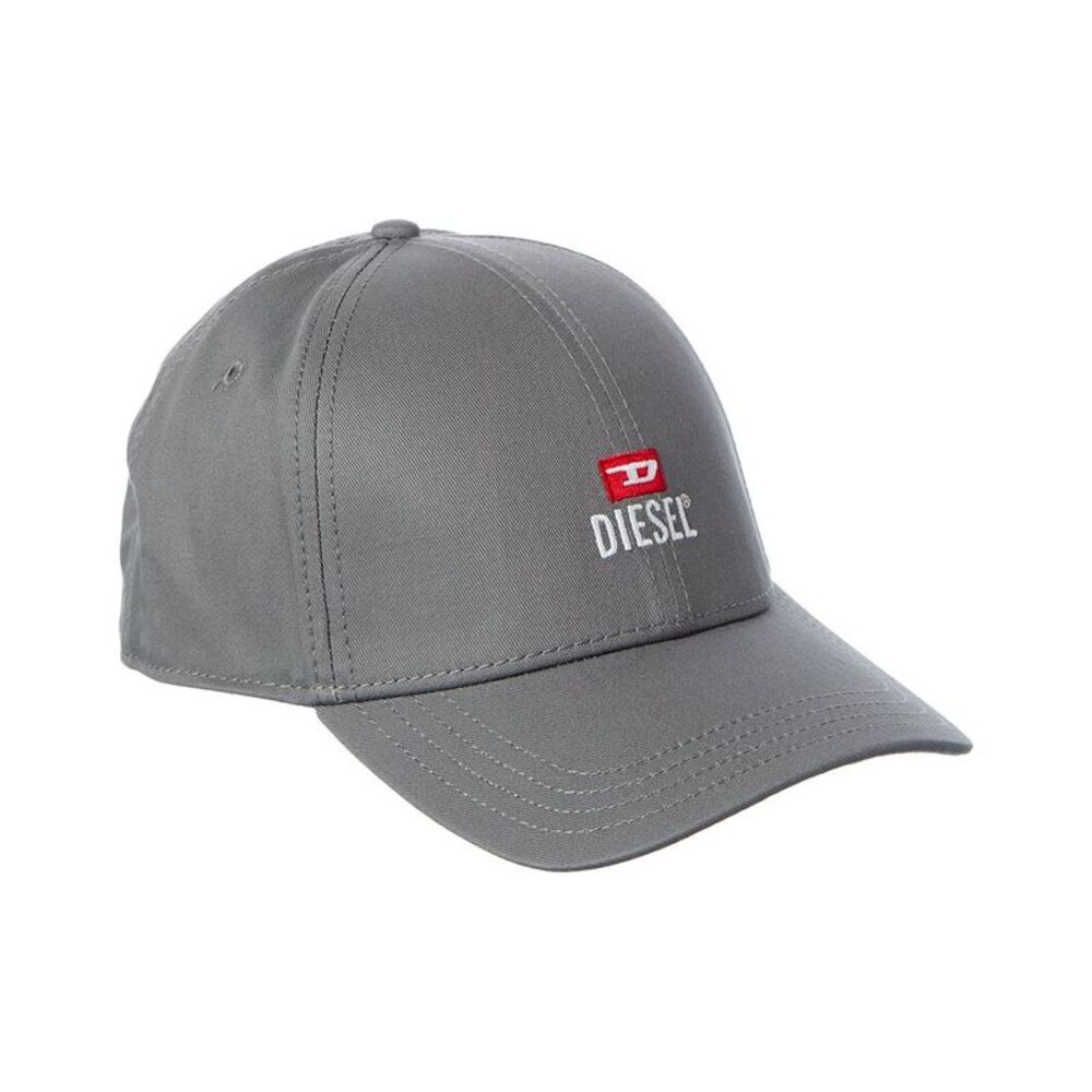 Diesel New D Logo Cap, Grey